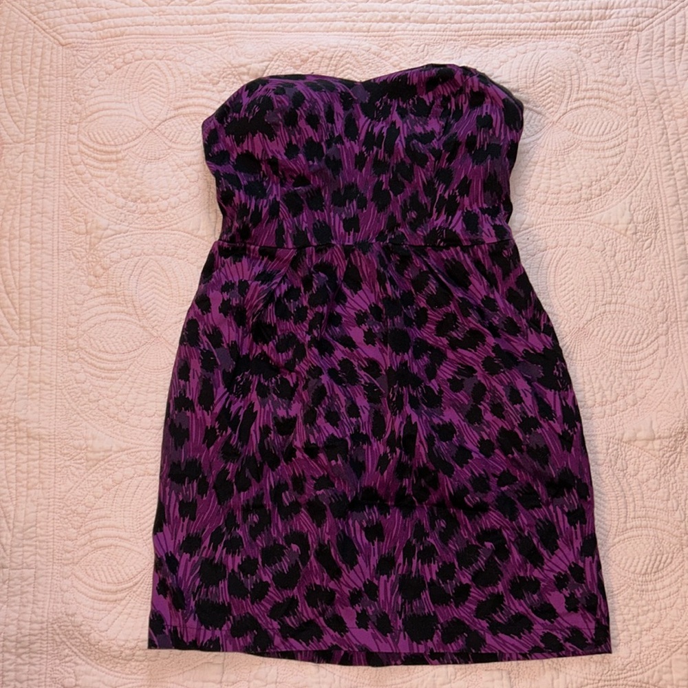 Strapless Dress w/ Pockets